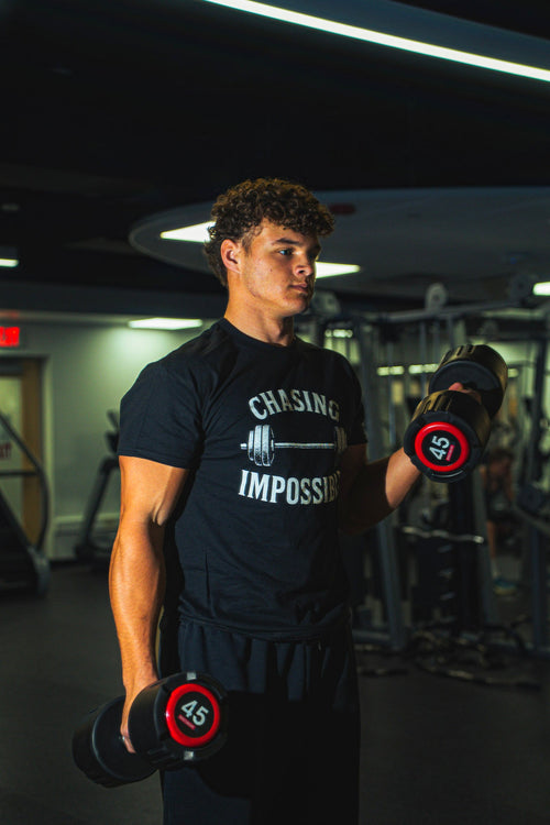 Chasing Impossible Core Tee – Black