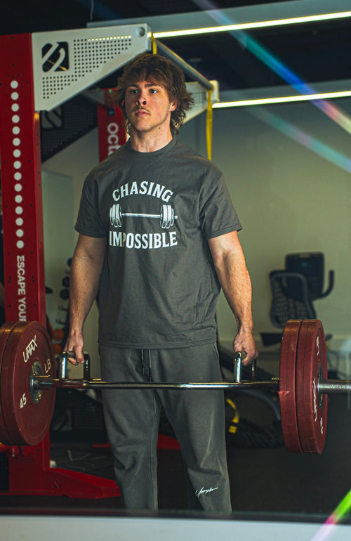 Chasing Impossible Core Tee – Gray